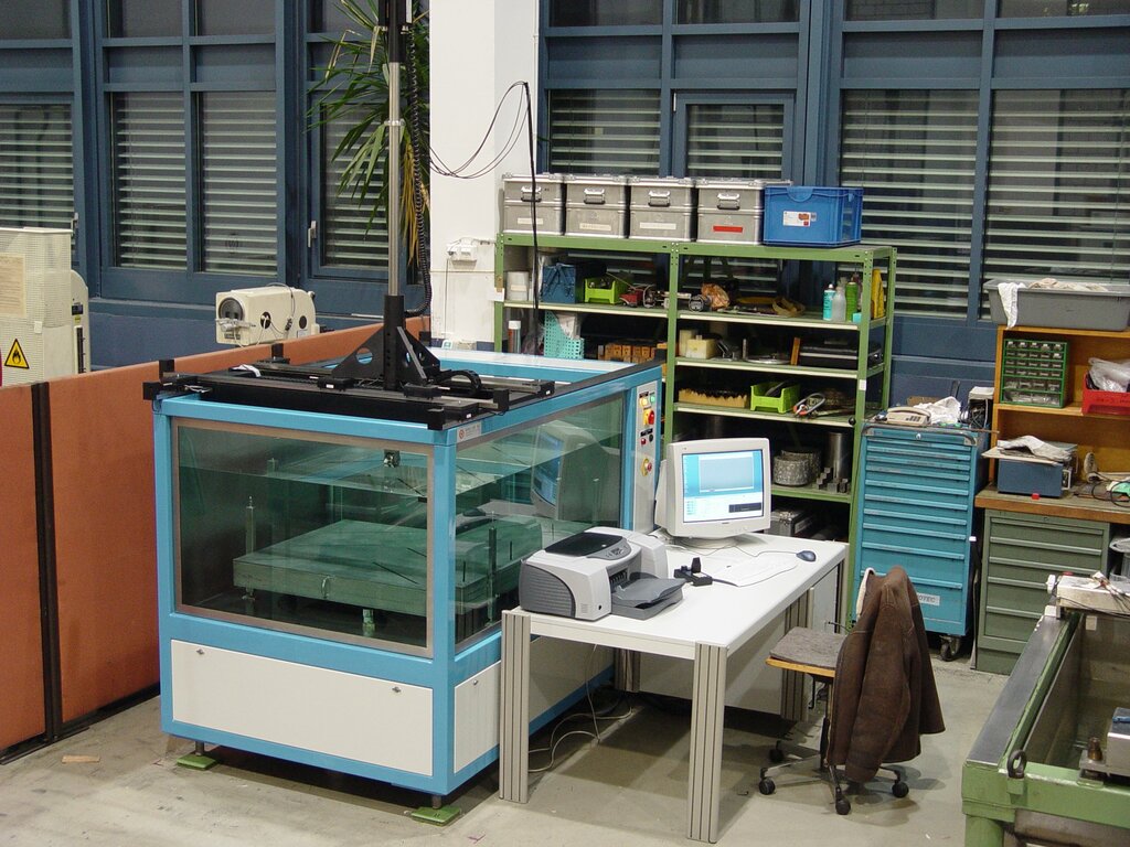 Ultrasonic inspection system in Switserland.